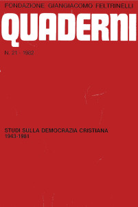 1982 - POMBENI - I dossettiani e la fondaz cassa Mezzogiorno