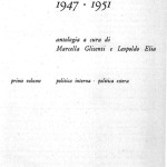 1947-51 Dossetti et aa - CRONACHE SOCIALI antologia Glisenti Elia